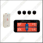Внешний датчик контроля давления шин с приложением для смартфона Masterpark-TPE11